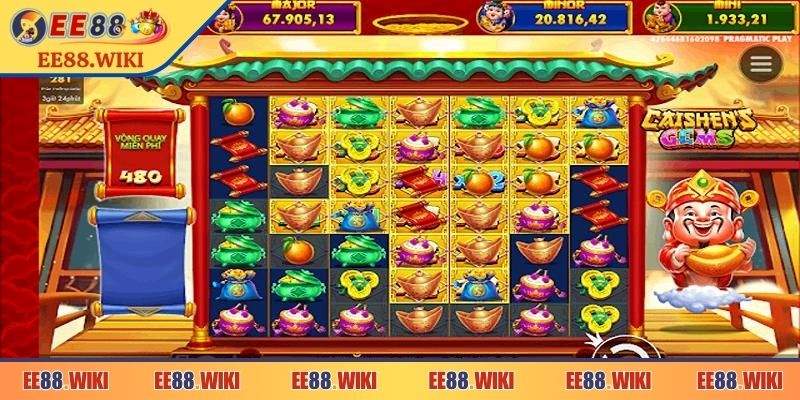 Chiến Thắng CaiShen EE88 - Quay Hũ Phát Lộc Và Nổ Lớn 1 Chiến Thắng CaiShen EE88 mang những biểu tượng tài lộc, phú quý